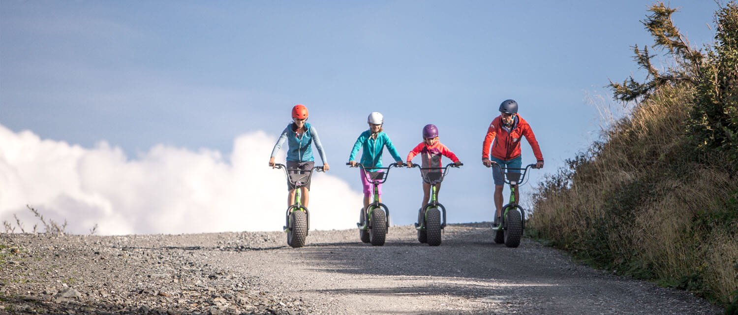 Monsterroller Tour am Spieljoch Monsterroller