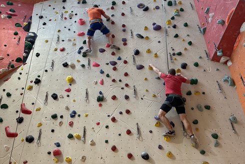 Bild im Kraftreich in Aschau, Kletterhalle 