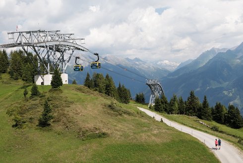 Penkenbahn im Zillertal Gondel