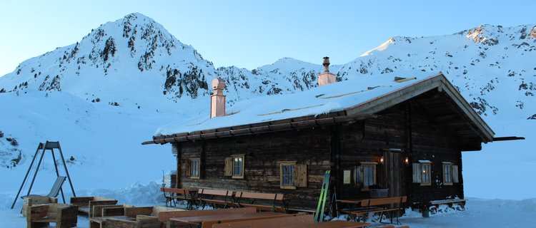 Kashütte im Skigebiet Hochzillertal