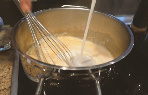 Bechamel fertigstellen