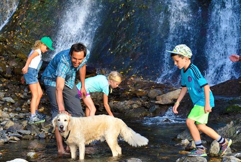 Schleierwasserfall in Hart im Zillertal 