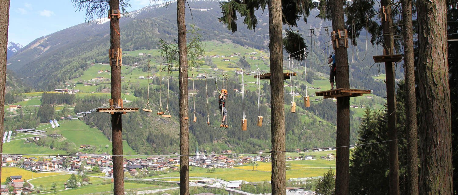 Hochseilgarten in Kaltenbach