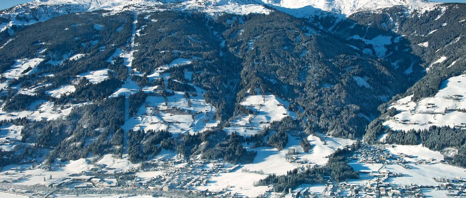 Ortsansicht Kaltenbach im Winter 