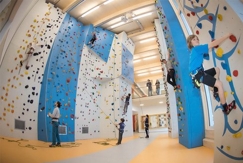 Kletterhalle in Aschau im Zillertal 