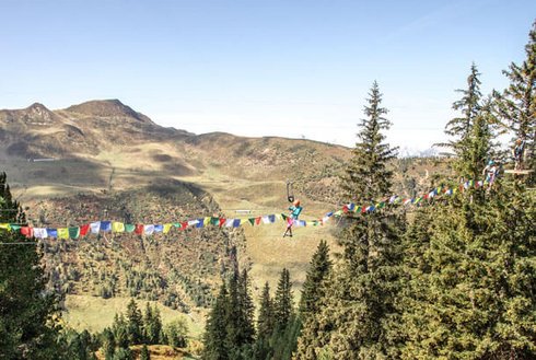 Nepalbrücke Zillertaler Berge