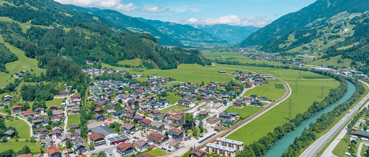 Sommerpanorama Aschau im Zillertal 