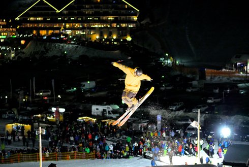 Freeskier Hochfügen Nacht 