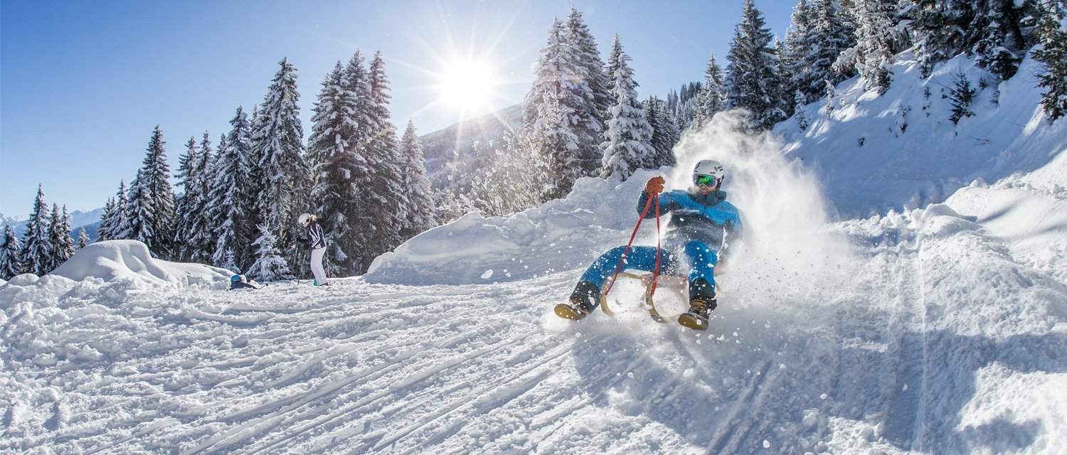 Rodelspaß Action Rodelbahn Spieljoch 