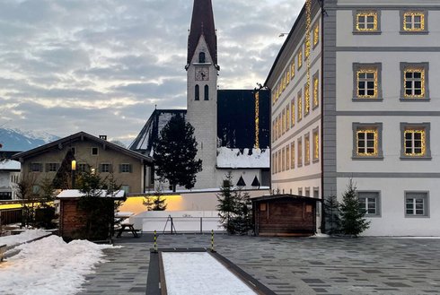 Eislaufen Schloss Fügen