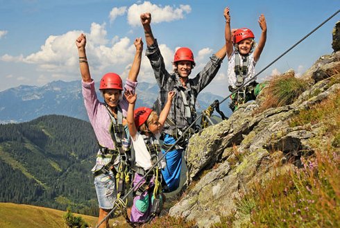 Klettern mit Kindern Spieljoch