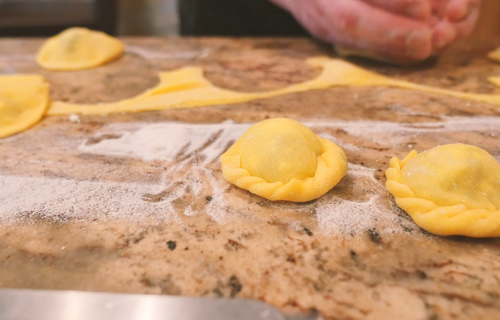 Schlutzkrapfen ungekocht