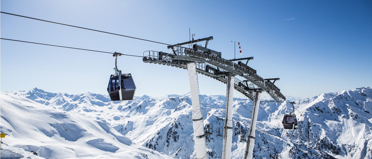 Gondel Skigebiet Hochfügen-Hochzillertal