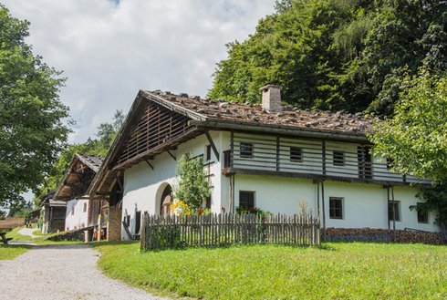 Außenansicht Museum Tiroler Bauernhöfe