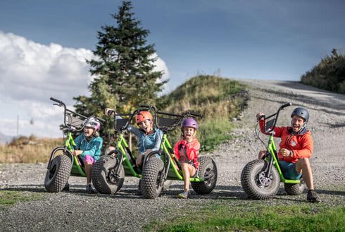 Familientour mit Monsterroller im Zillertal